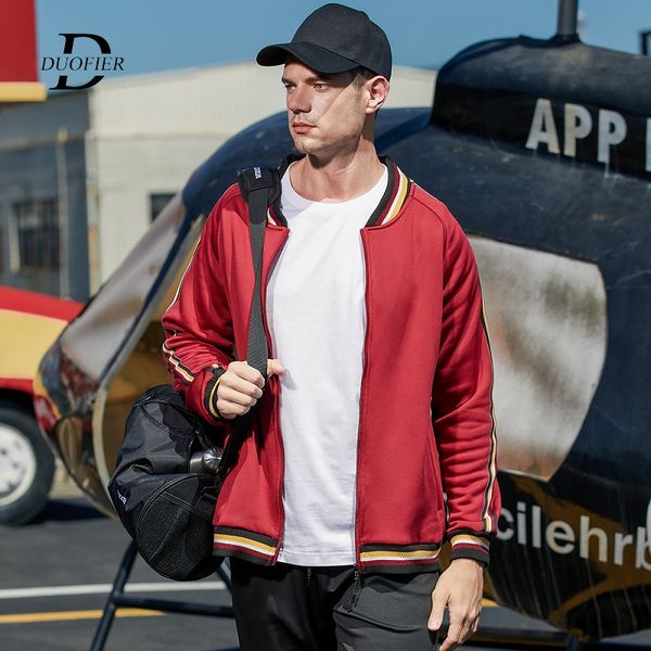 

winter warm men jacket thick fleece hoodie outwear coats brand male zipper stripe hooded casual bomber jackets sweatshirt kg-184, Black;brown