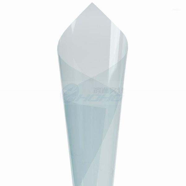 

car sunshade sunice window film vlt80% light blue tint ceramic uv proof summer protection foils 1.52x9m1