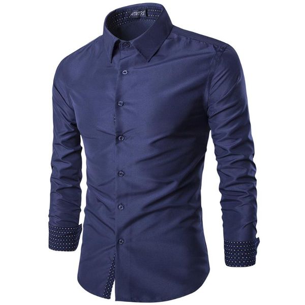 

men's casual shirts 5 colors western fashion young full sleeve -3xl 2021 design man slim fit boy clothes wholesale, White;black