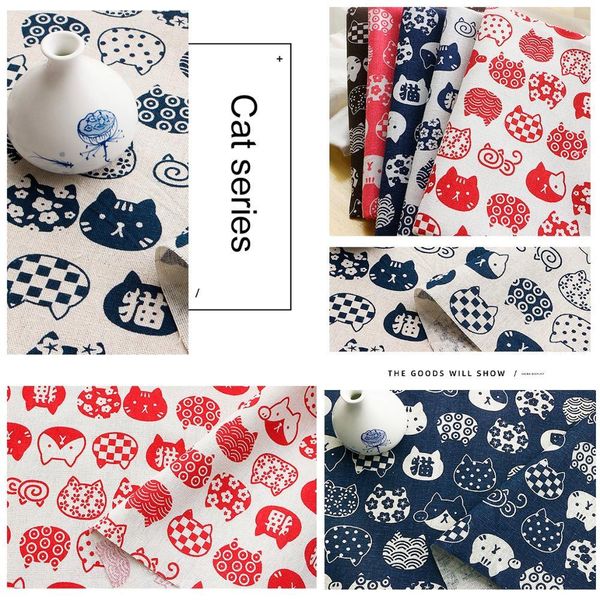 

100x145cm ситца белье ткань занавеса скатерть хлопок ткань для поделки ручной работы лоскутное шитье placemat сумки материал wmtfnp