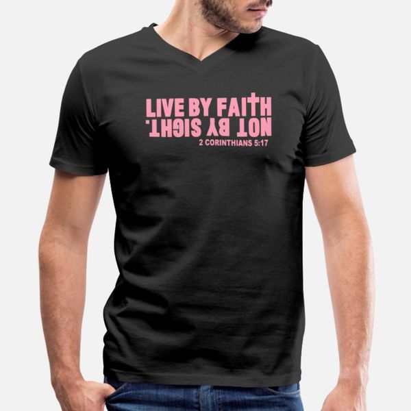 

live by faith not by sight. t shirt cool print tracksuit hoodie sweatshirt