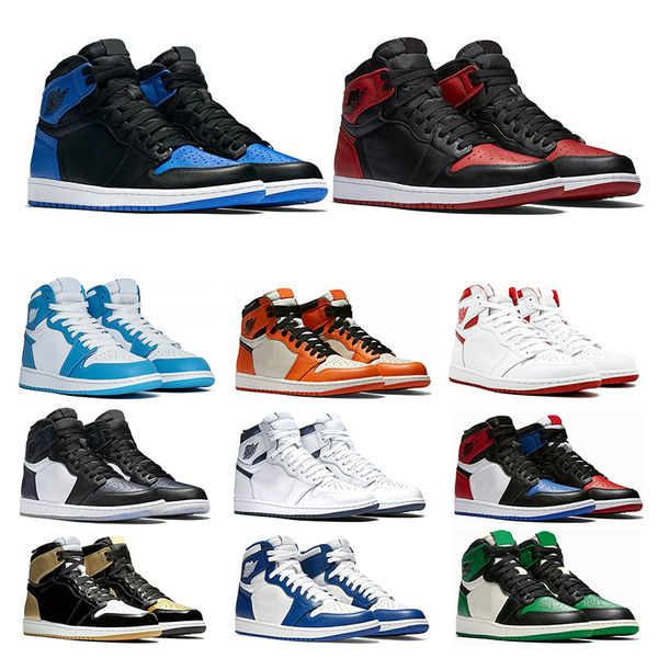 

1 1s mens basketball shoes pine green court purple chicago og 1 game royal blue backboard sports sneaker