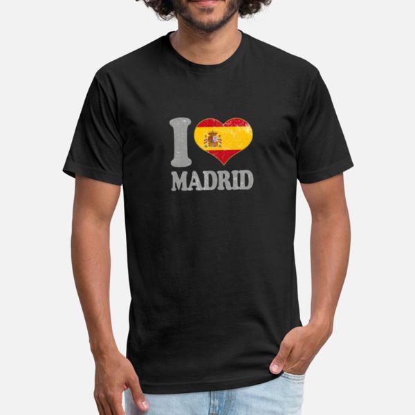 

i love madrid spain spanish flag pride espana designers graphic t shirt fit anime o-neck tracksuit hoodie sweatshirt