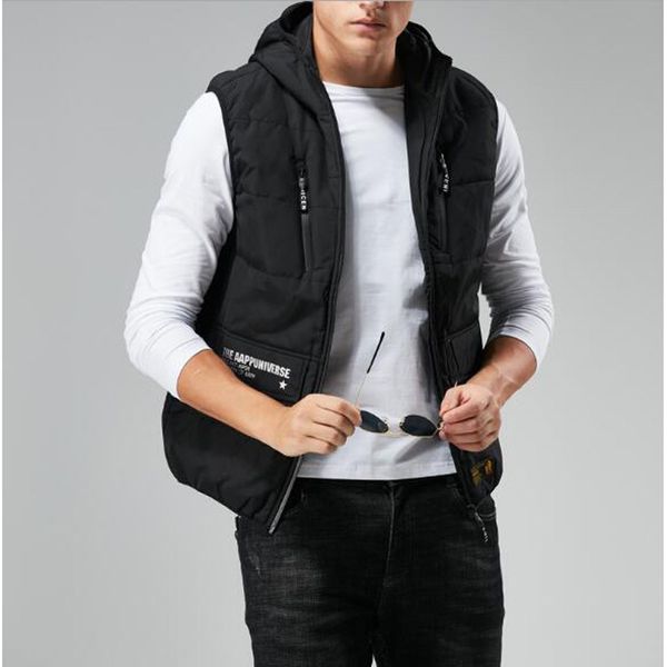 

2021 new clothes of men winter coats without mangoes masculine casual collection-clothing vdwj, Black;white