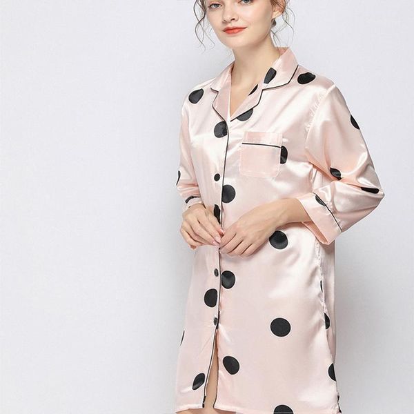 

women's sleepwear womens cartoon ladies nightgown nightwear plus size home sleep dress summer women nightdress1, Black;red