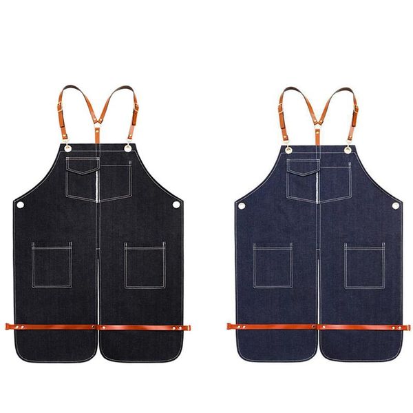 

aprons for bbq chef bib home kitchen cafe cleaning custom logo gift