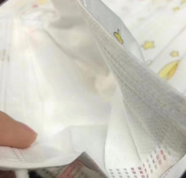 

3 safety dustproof non-woven kids earloop mask child children protective layers dust with disposable face to prevent mouth hj2009 ublxf aksm