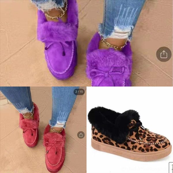 

9qhix fayuekey mop cotton yarn plus velvet new spring flat winter home red chinese cotton-padded wedding slippers women snow boots, Black