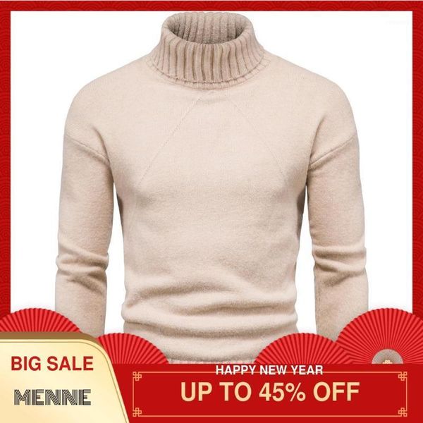 

landisto men clothing turtlenneck knitted men sweater warm european style mens sweater pullovers1, White;black