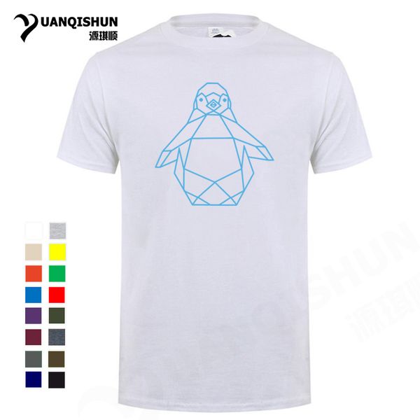 

cute geometric penguin printing minimalistic polygonal line penguins tshirt animal quality tee hooded sweatshirt hoodie men t shirt