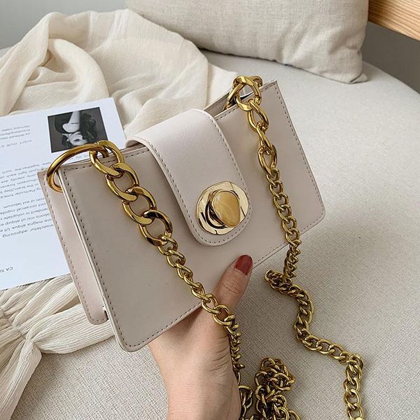 

женский цепь малой сумки crossbody сумка для женщин 2020 сплошного цвета плечо сумки способ повелительницы ins путешествие сумки