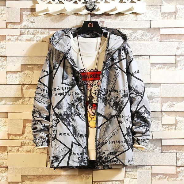 

new arrival spring autumn men's jackets solid fashion with hood coats male casual slim print bomber jacket men overcoat 5xl1, Black;brown
