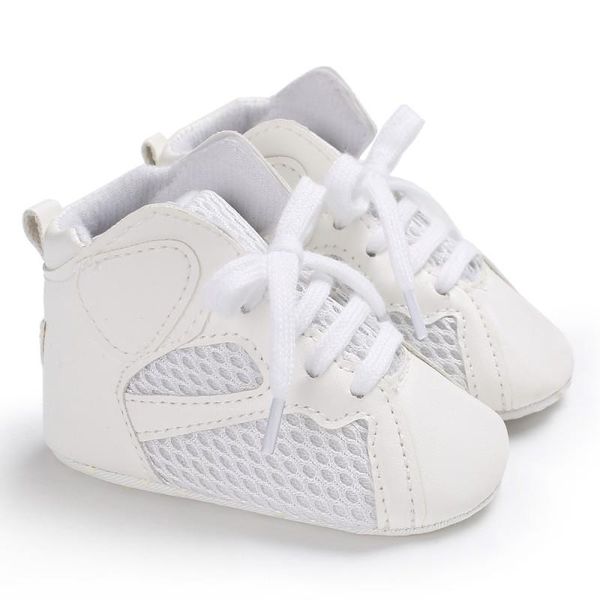 

first walkers infant anti-slip breathable baby sneakers boys pu casual toddler shoes