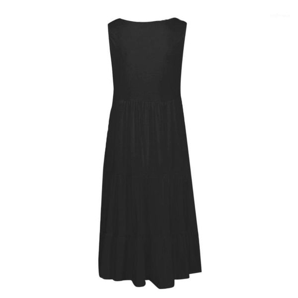 

hamsgend women's clothing canvas woman dress daily casual polyester solid casual standard woman dress 2020 spring summer1, Black;gray