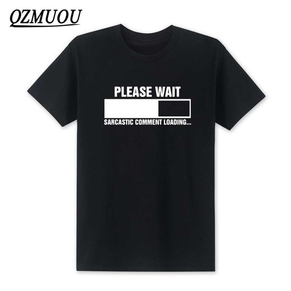 

new sarcastic comment loading geek nerd men's funny short sleeve casual tees camisetas hombre xs xxl hooded sweatshirt hoodie men t shi