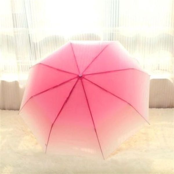 

yada 2020 creativity gradient candy color umbrella rain women umbrella for womens windproof folding umbrellas ys019 bbyjon
