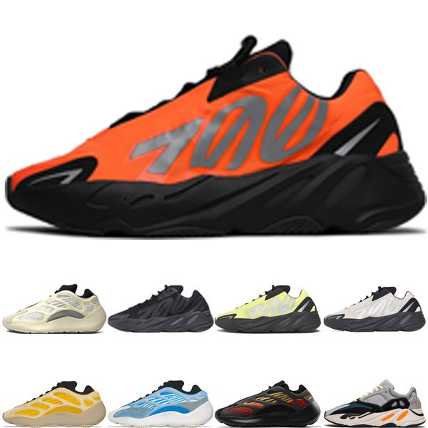 

new 700 running shoes for men women black orange a azarath hospital blue carbon blue geode tephra v3 mist reflective trainers shoes