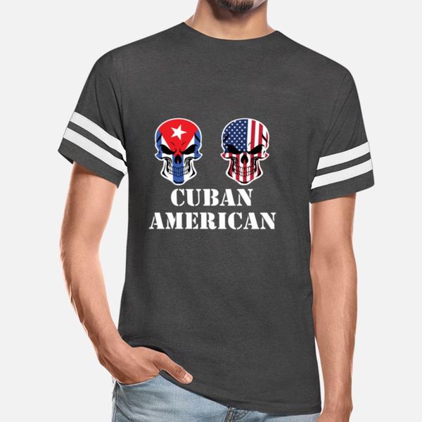 

cuban american flag skulls t shirt unique casual tracksuit hoodie sweatshirt
