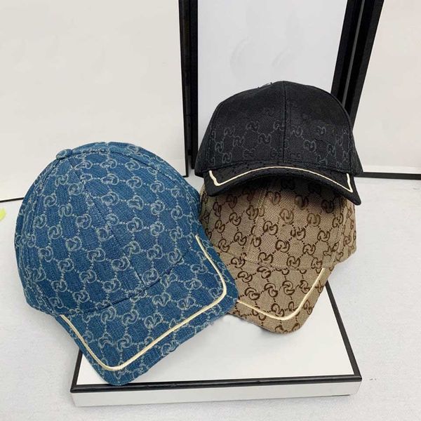 

mens canvas baseball hat designers caps hats women fitted cap fashion fedora letter stripe01, Blue;gray