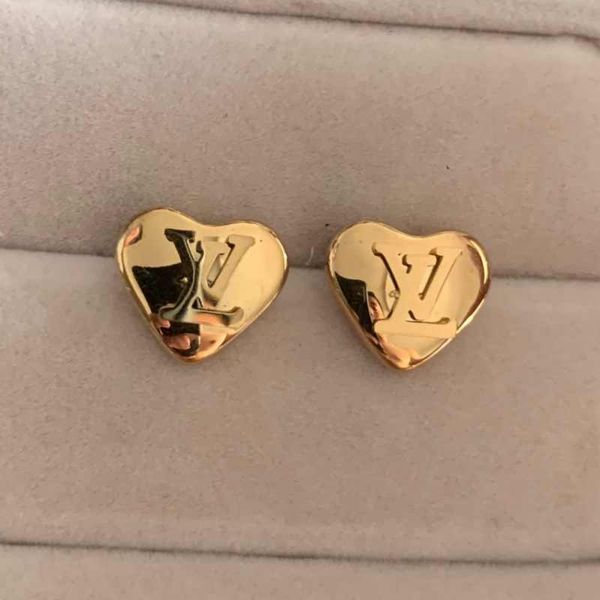 

3 colors high polished extravagant design women earrings small size heart lover stainless steel earrings for girl lady gifts wholesale, Golden;silver