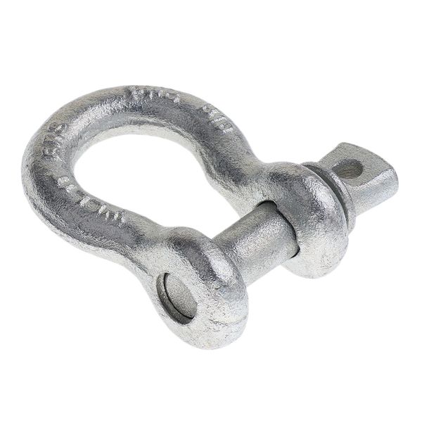 

shackles 3/8inch marine anchor bow black with screw pin b ring 1ton