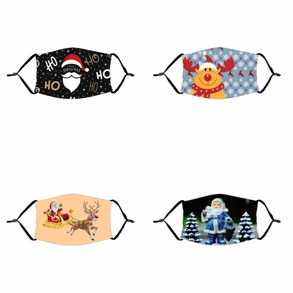 

starry sky dustproof fashion printing ice silk boys girl masks face mask mask reuseable washable#795, Black
