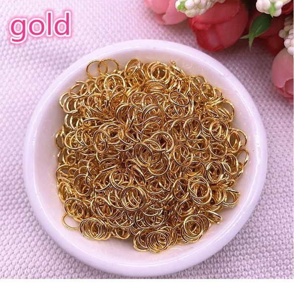 

4/6/8mm jump ring single loop open jump rings split rings for jewelry necklace bracelet chain connector findings c qylfrg