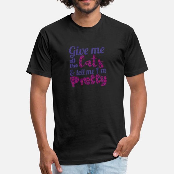 

give me all the cats and tell me i m pretty t shirt crewneck hiphop white tracksuit hoodie sweatshirt