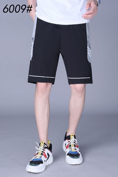 

2020 men's summer new shorts and capris street trend ins, White;black