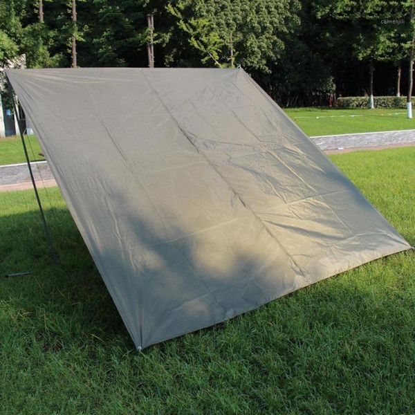 

durable shelter tents tarp outdoor portable uv protection rainproof awning camping picnic tent tarp shelter camping accessory1