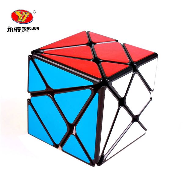 

yongjun yj ось магия puzzle куб изменить неправильную jinggang professional speed ​​cube черная с матовой наклейкой bbyugx packing2010, Black;red
