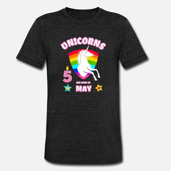 

unicorns are born in may girls birthday gift for designers graphic t shirt diy black design tracksuit hoodie sweatshirt