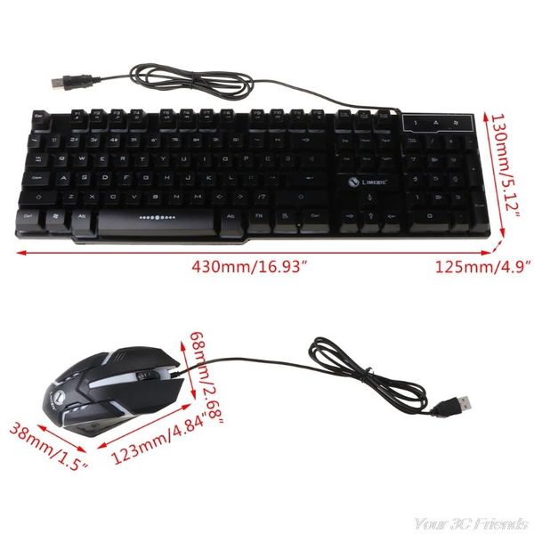 

keyboard mouse combos gtx300 usb wired 104 keys rgb backlight ergonomic gaming set j07 21 drop