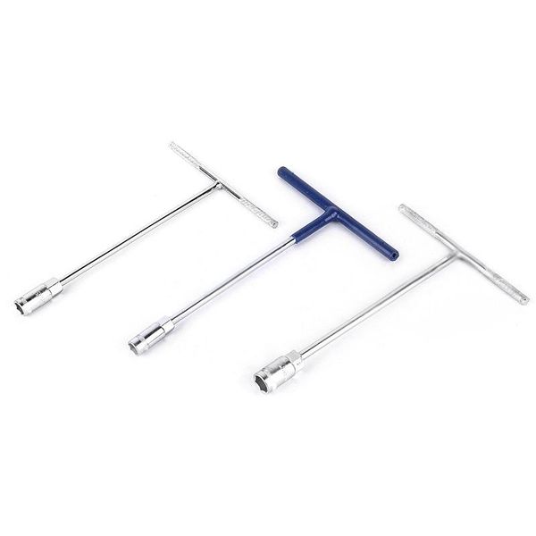 

t socket wrench nut spinner 6-19mm portable fasten remove tool car repairing js22