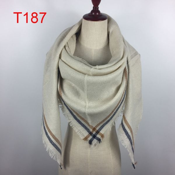 

2018 women plaid scarves grid tassel oversized check shawl tartan cashmere triangle scarf winter neckerchief lattice wraps designer scarf454, Blue;gray