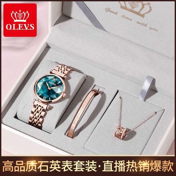 

wristwatch kwai waterproof quartz tiktok, lady, ladi women's watch, gift box