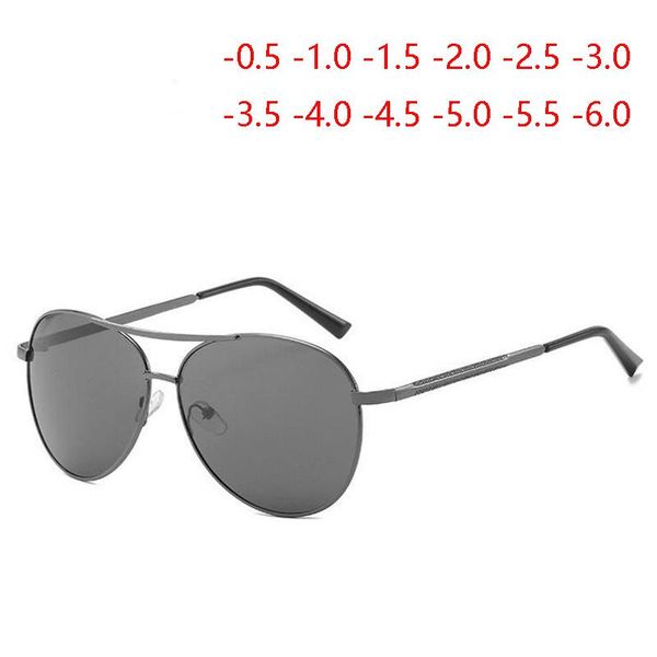 

sunglasses finished myopia polarized men metal driving nearsighted glasses diopter sph -0.5 -1.0 -1.5 -2.0 -2.5 t0 -6.0, White;black