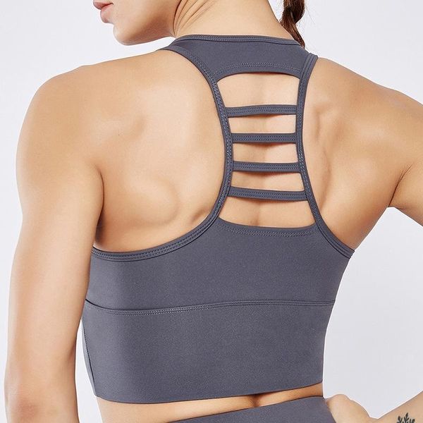 

women workout body-building sports vest beautiful back sports bra, White;black