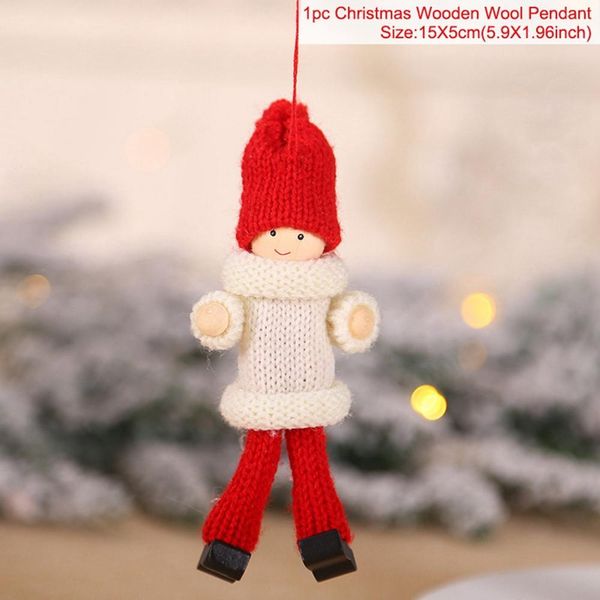

qifu cute angel doll ski pendant christmas decorations for home christmas 2019 tree ornaments xmas gifts christmas party natal bbyflu