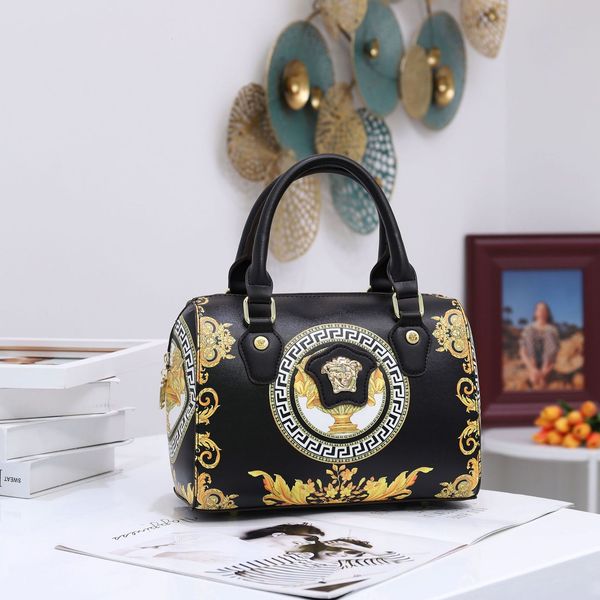 

2020pu printed pillow hand-held messenger bag, ladies bags