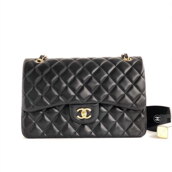 

the new lady's one-shoulder bag 7a high-end custom quality fashion style gold metal accessories with non-detachable long shoulder strap