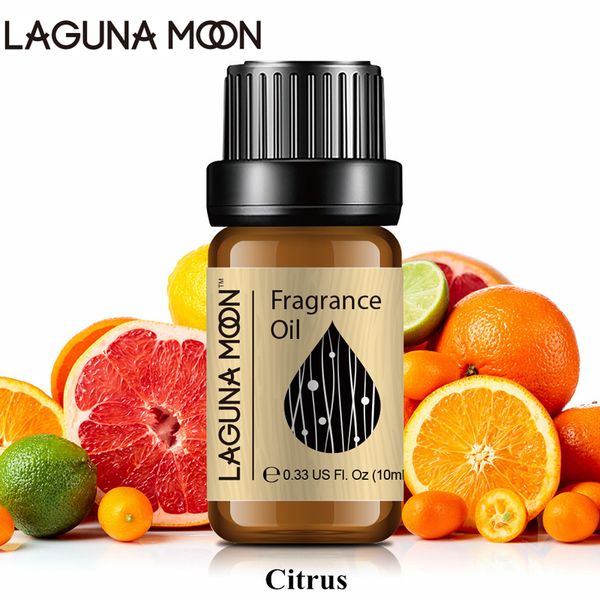

lagunamoon citrus 10ml fragrance oil sea breeze lime coconut vanilla mandarin parma violet natural plant oil aroma