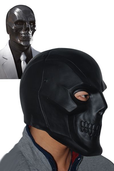 

full movie batman roman sionis face latex cool black halloween party cosplay costume mask helmet props