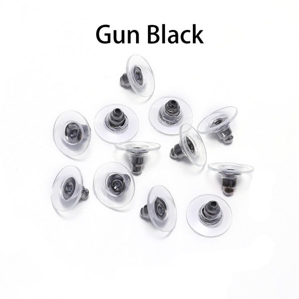 

100pcs lot rubber earring backs ser earnuts stud earring back supplies for jewelry diy jewelry findings making accessories h jllahl, White