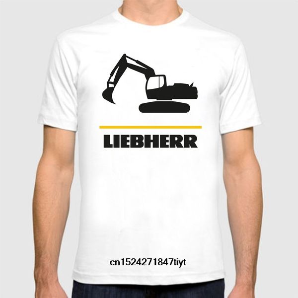 

funny men t shirt white t-shirt tshirts black tee new liebherr excavator logo t-shirt classic sport hooded sweatshirt hoodie
