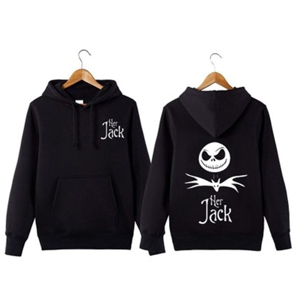 

brand jack letter printed pullover men hip hop hoodies winter autumn long sleeve fashion male hoodie sweatshirts, Black