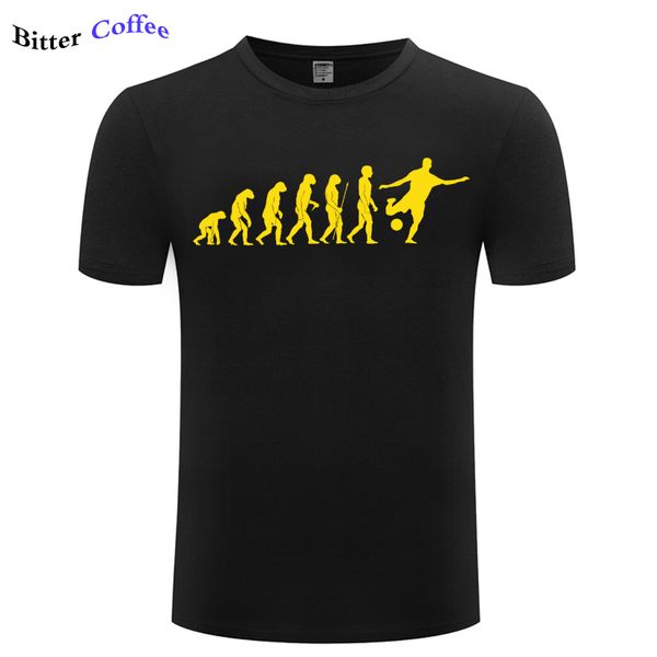 

summer new tshirt print casual evolution footballer team short sleeve brand shirts tees sport hooded sweatshirt hoodie men t shirt