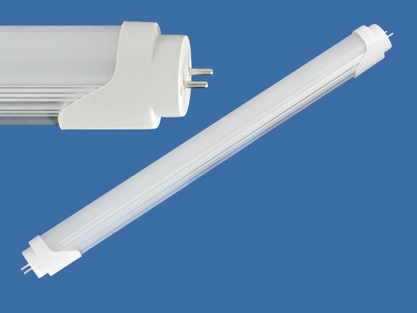 

цена со скидкой! t8 led tube light 10w 0.6m 2ft 4000k tube light g13 два штыри круглый матовый крышки светодиодных трубок для домашнего офис