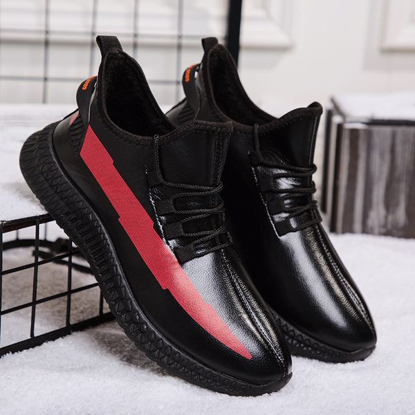 

2020 autumn and winter new sports shoes all-matching casual cotton-padded shoes korean mens fashion shoes