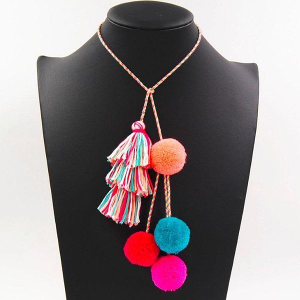 

new colorful pompones cute pom pom tassels keychain pompom keyring diy hanging pendant charm jewelry for key chain qh6003 h jllnom